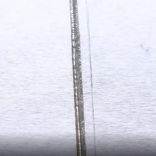 激光焊接0.2mm、0.8mm不锈钢板|0.4mm镀锌板|0.6mm铝板、黄铜操作展示